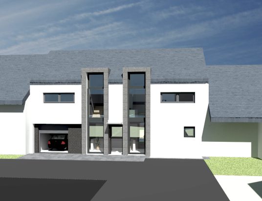 Rendering | 3D-Perspektive Einfamilienhaus